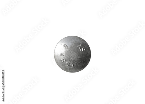 Foto Metal screw with factory inscriptions