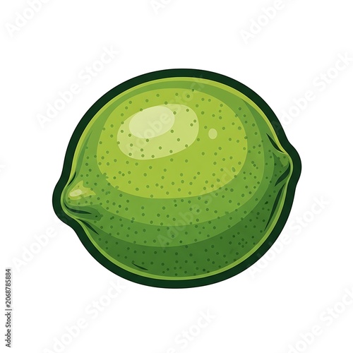 Close-up of a green glass marble sphere.