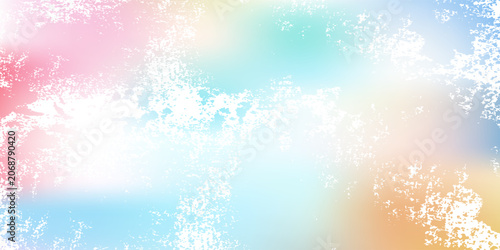 Abstract background with blue and pink watercolor paint. abstract color powder explosion on white background. Freeze motion of dust splash.
