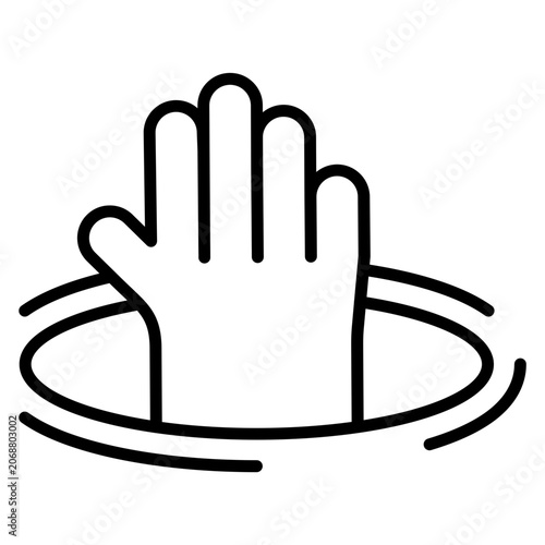 Fotografija Drowning Icon