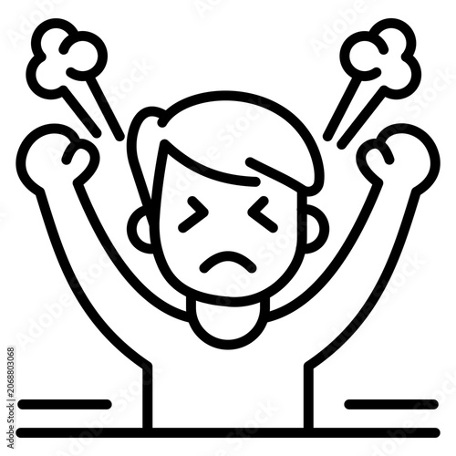 Fotografi Frustration Icon