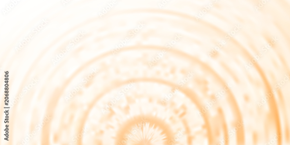 Fototapeta premium Radiant concentric glow with warm luminous energy