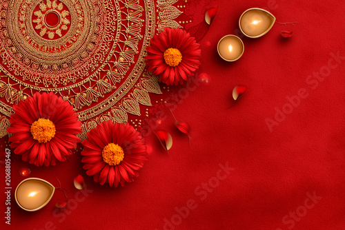 Luxury Navaratri Festival Background