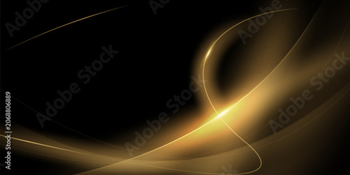 Vector illustration with a black background, modern abstract design.