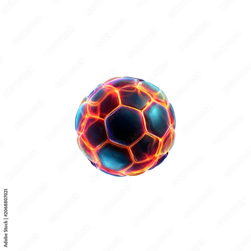 Fototapeta premium Football ball. Sport, lifestyle, game, lawn, health, life, positive, field. Beautiful background for designers, advertising, IT.