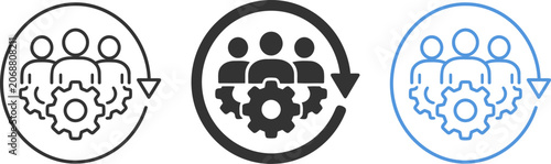 Photos Business team collaboration and communication concept