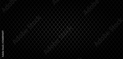 Konstfotografi Metal wire mesh pattern forms dark chainlink fence texture