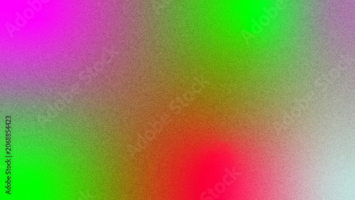 Obraz na płótnie Gradient texture exhibits an intense fusion of vibrant magenta and grass green with deep orange undertones creating a bold and dynamic artistic backdrop for modern visual media and digital projects