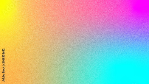 Quadro su tela Background features a soft harmonious blend of warm and cool tones that merge into a luminous glowing haze with a sophisticated grainy texture suitable for high quality professional graphic projects