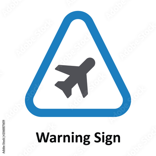 Warning Sign Vector Icon which can easily modify or edit
