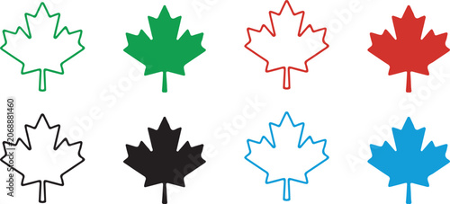 Foto Maple leaf icon
