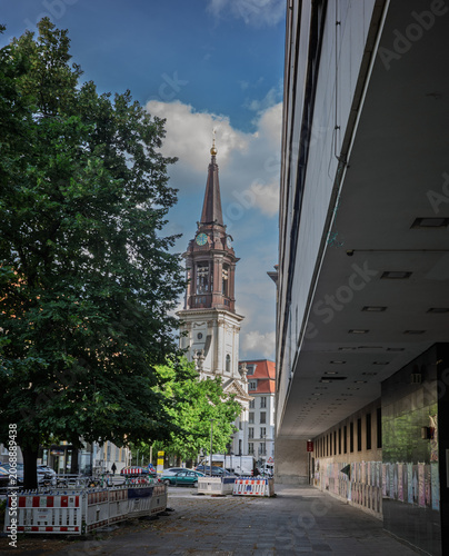 A view of The Parochialkirche in Berlin