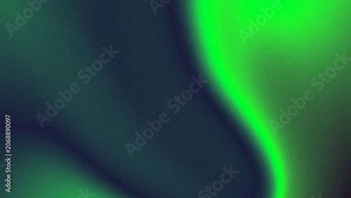 dark grainy gradient background with neon green wave