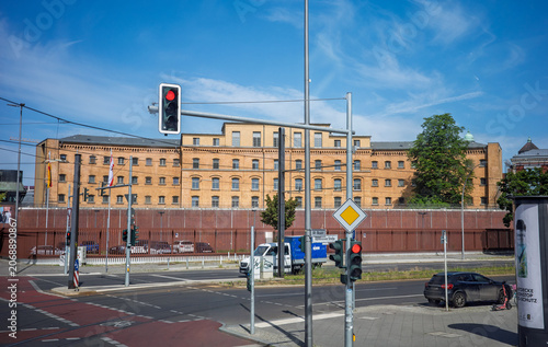 View of the Moabit prison in Berlin