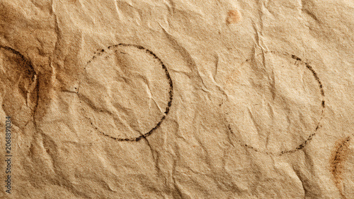 Vintage torn or ripped kraft paper realistic torn cardboard paper edges old torn brown paper texture.