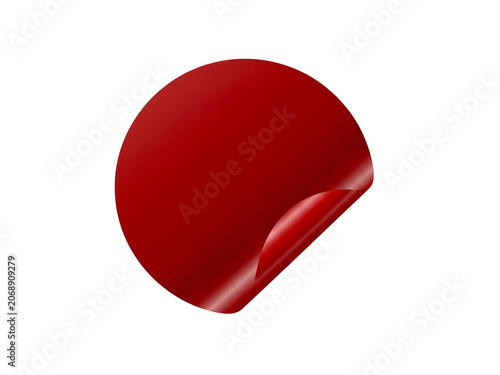 Vibrant red pill capsule with a bite mark, perfectly cut out and isolated on transparent background
