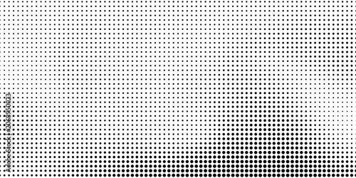 Abstract halftone wave dotted background. Futuristic twisted grunge pattern, dot, circles.  Vector modern optical pop art texture for posters, business cards, cover, labels mock-up, stickers layout