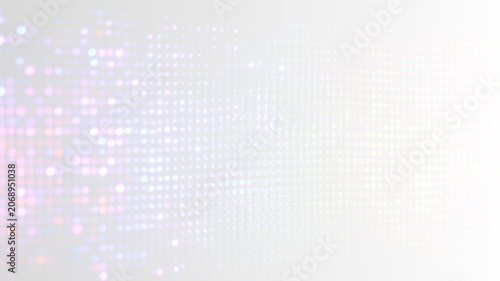 Vászonkép Purple png digital glitch graphic with bright pixel artifacts and abstract data