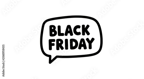 Black Friday shopping sale discount.