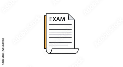 Document with Exam Text.