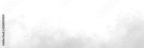 Foto Transparent png of realistic black smoke or fog isolated on white background