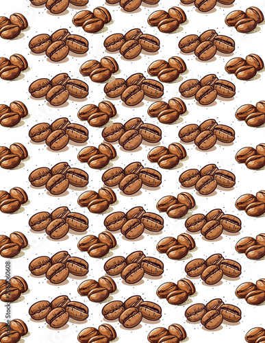 coffee beans background