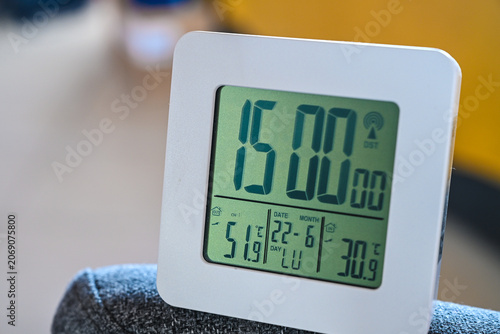 Obraz na plátně chaleur recors climat été canicule exces temperature