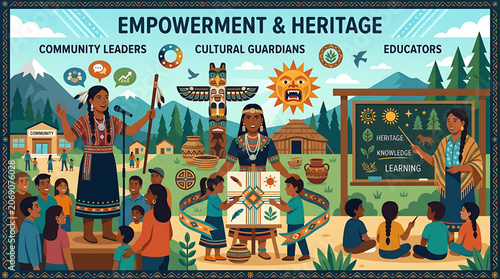 Empowerment and Heritage Indigenous Culture Celebration with Community Leaders, Cultural Guardians, and Educators