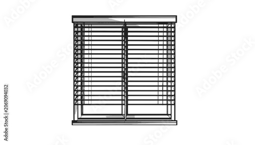 Metal Window Blind Shutter.
