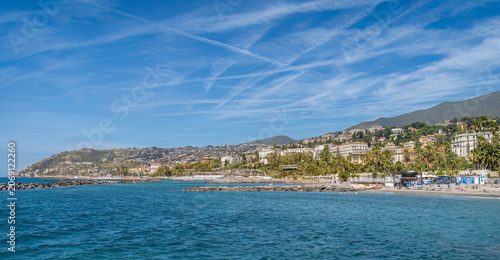 Sanremo a resort on the Italian Riviera 