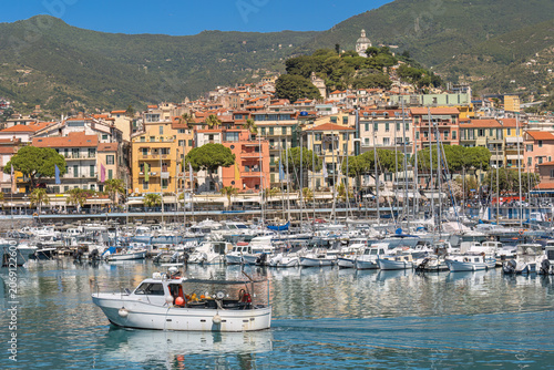 Sanremo Marina on the Italian Riviera