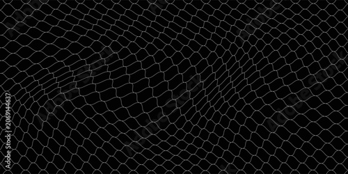Wire mesh fence isolated on white background.