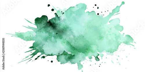 Pastel Watercolor Stain Background with Subtle Texture, Organic Brush Marks and Modern Elegant Design Aesthetic.