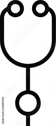 stethoscope-line-art-icon--clean-medical-outline