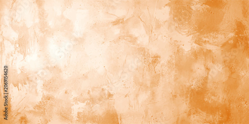 Abstract textured background with strokes of orange and white paint, evoking a sense of artistic expression and warmth.