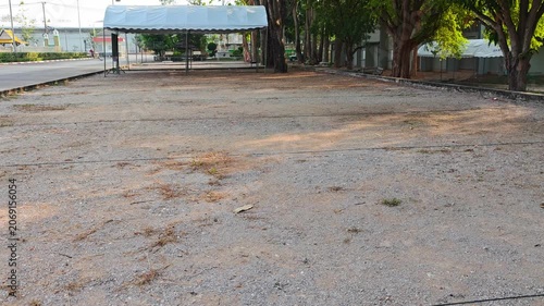 Petanque court , sports field. 