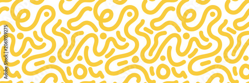 Foto Pattern italian background and food ramen shape with line spaghetti meal