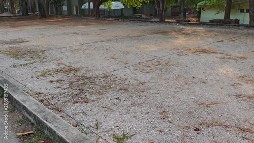 Petanque court , sports field. 