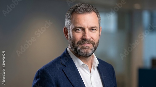 Professional head-and-shoulders portrait of a businessperson