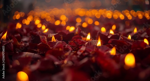 Capture evocative Vesak pilgrimage artwork that illustrates soulful journeys and profound cultural � Professional Stock Photography Concept for Commercial and Marketing Use