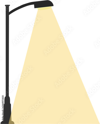 street lamp vector