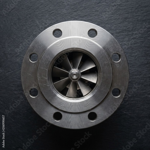 Stainless Steel Turbine Fluid Flow Meter Flange Housing
