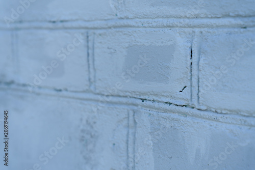 Konstfotografi The texture of a painted brick wall