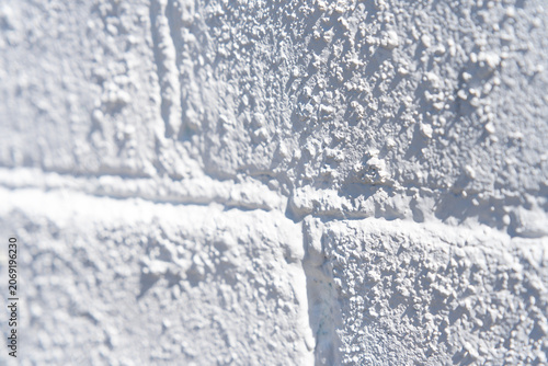 Obraz na plátne The texture of a painted brick wall