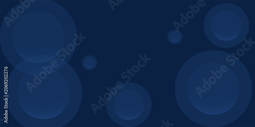 Abstract blue circle background. Vector illustration design for presentation, banner, cover, web, flyer, card, poster, wallpaper, texture, slide and business card
