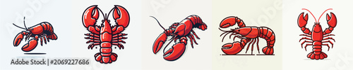 Lobster Vector Illustration