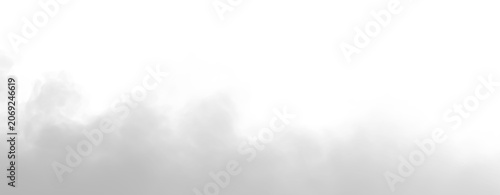 Cuadro en lienzo Steam vapor explosion with dust and powder particles, abstract energy motion, ci