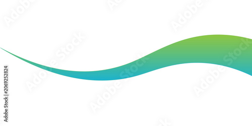 Abstract blue and purple gradient background with thin wavy lines.