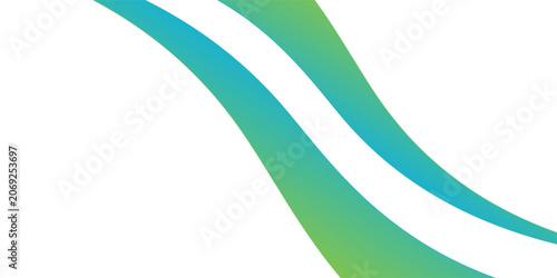 Abstract blue and purple gradient background with thin wavy lines.