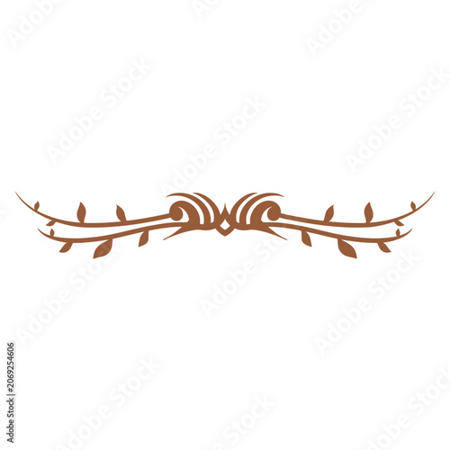 Tribal ornamental decoration illustration art